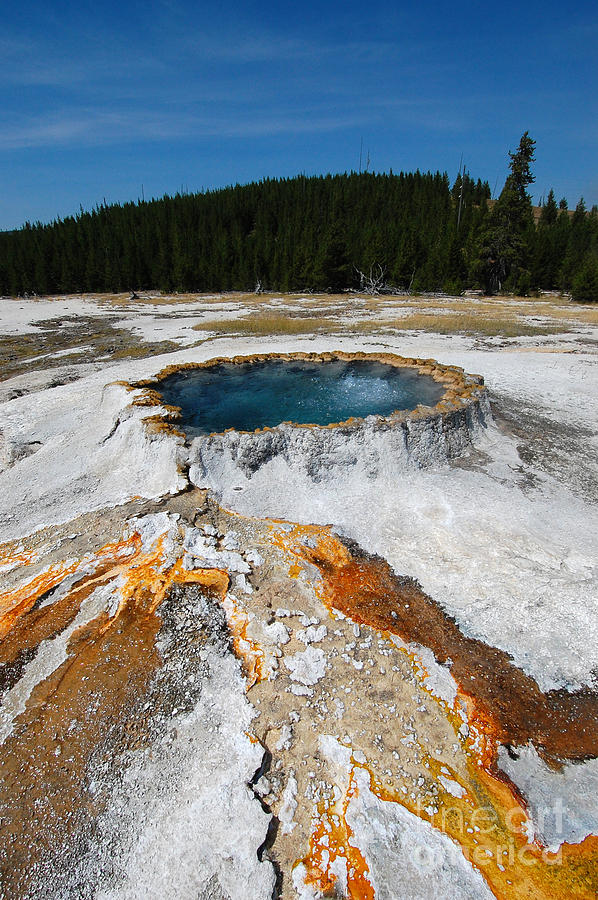 Punch Bowl Spring in Yellowstone Photograph by Debra Thompson