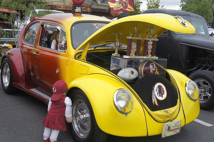 Punch Buggy Redskin Photograph by Laurie Perry