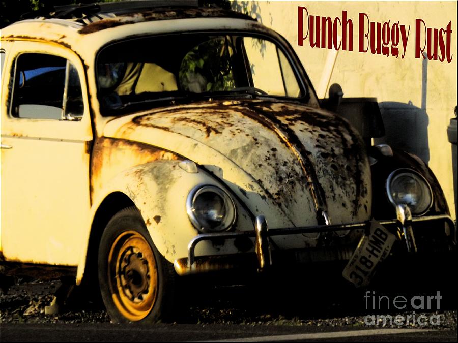 Punch Buggy Rust Photograph by Robyn King