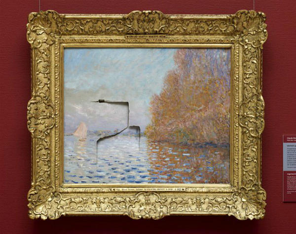 Claude Monet Photograph - Punched Monet by Sue Rosen