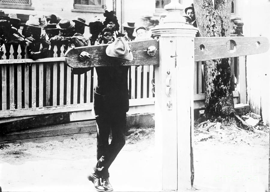 Punishment By Pillory Historical Image Photograph By Library Of Congress Fine Art America