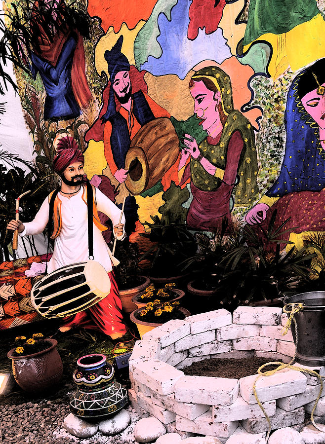 Music Digital Art - Punjabi by Bliss Of Art