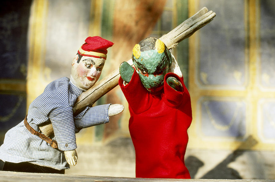 Puppet Show Photograph by Gordon Gahan