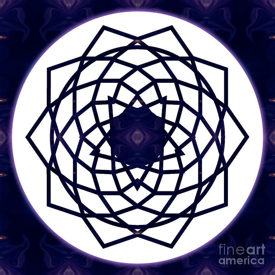 Pure Bliss Abstract Chakra Art by Omaste Witkowski Digital Art by Omaste Witkowski