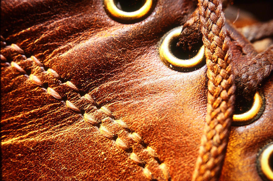 Pure Leather Left Foot Photograph by Daren Johnson - Fine Art America