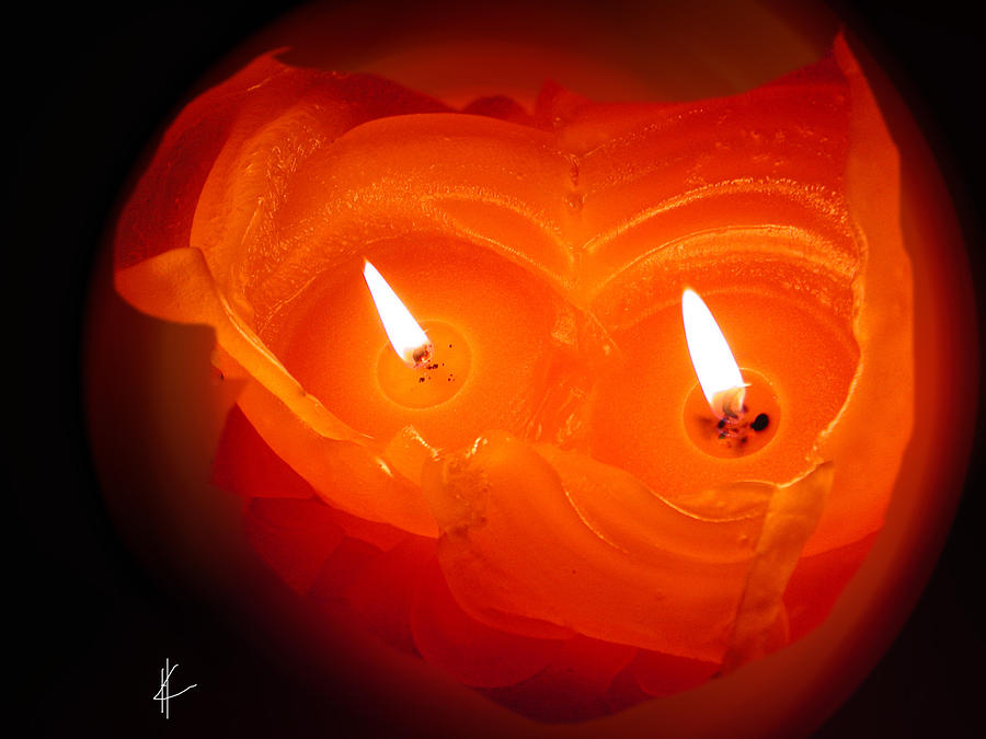 Candle Photograph - Pure Zen Meditation  by Colette V Hera Guggenheim
