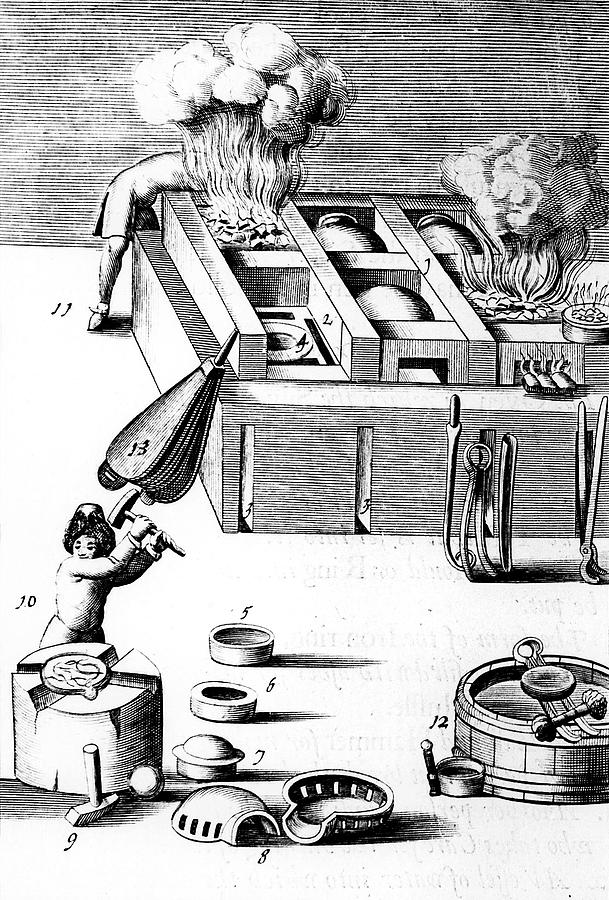 Purification Of Silver In A Furnace Photograph by Science Photo Library Purification Of Silver In A Furnace Photograph by Science Photo Library