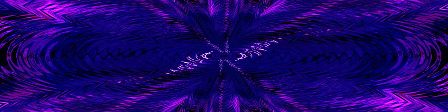 Purl In Purple Digital Art by Tim Allen