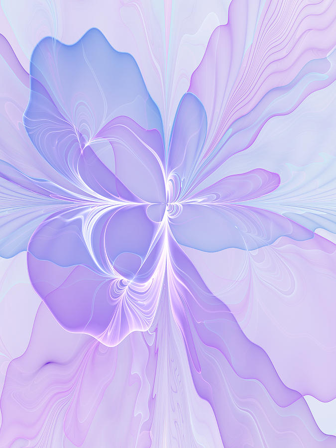 Purple Abstraction 2 Digital Art by Gabiw Art
