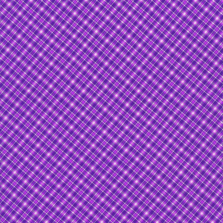 Purple And Pink Diagonal Plaid Pattern Cloth Background Photograph by Keith Webber Jr