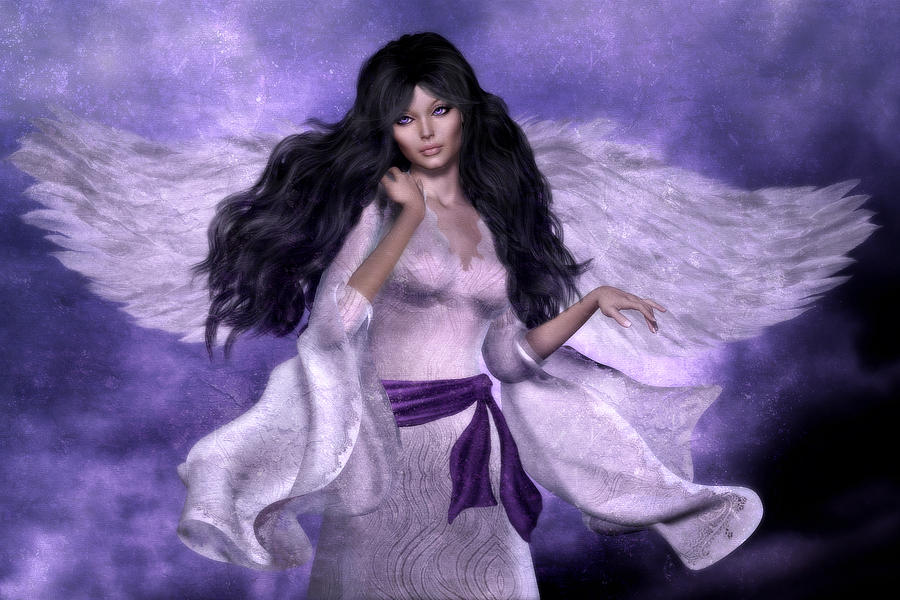 Purple angel