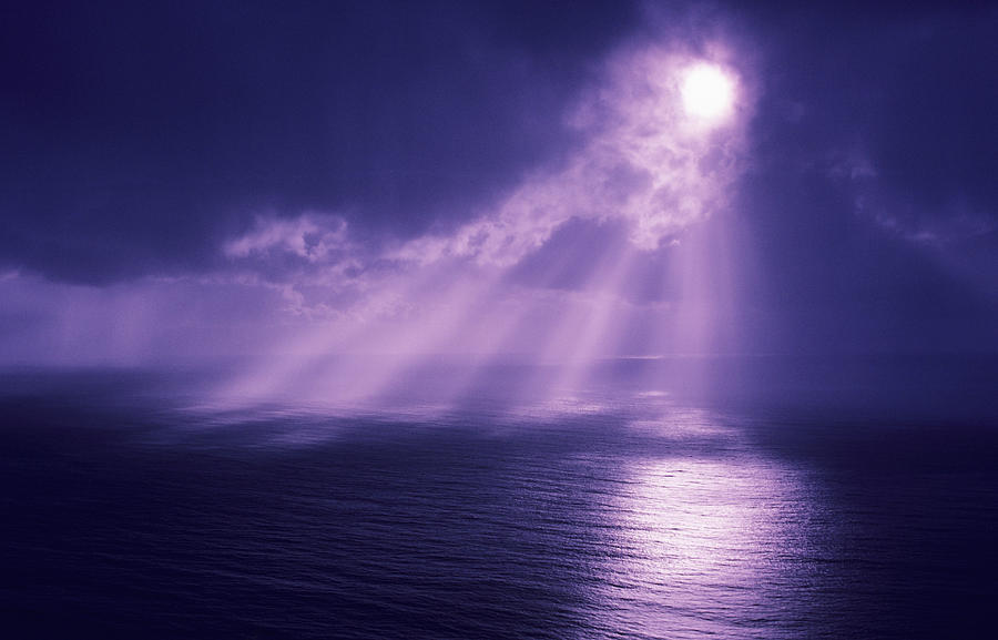 Purple Cloudburst Photograph by Larry Dale Gordon - Printscapes