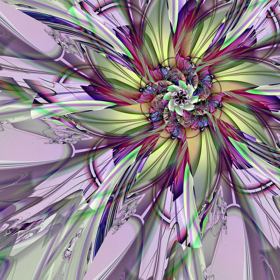 Purple Delight Digital Art by Kiki Art