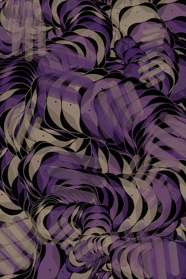 Grape Digital Art - Purple Drink by William Mathews