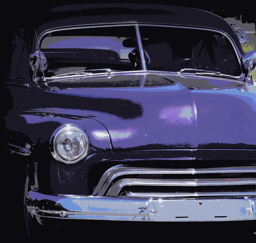 Purple Ford 1 Photograph by Sheri McLeroy