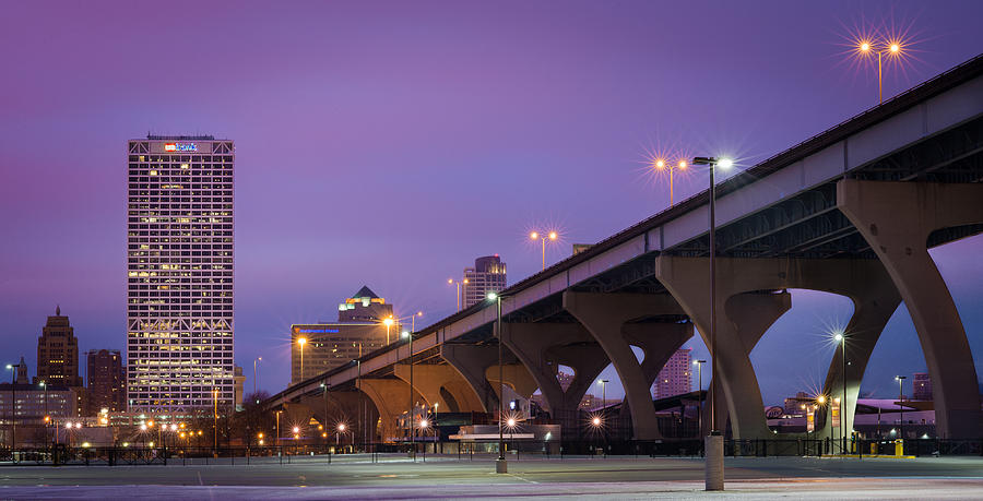Milwaukee Photograph - Purple Haze by Josh Eral
