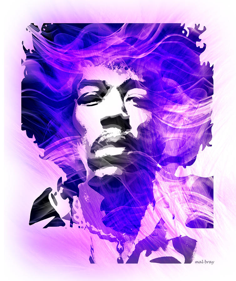 Purple Haze Digital Art by Mal Bray