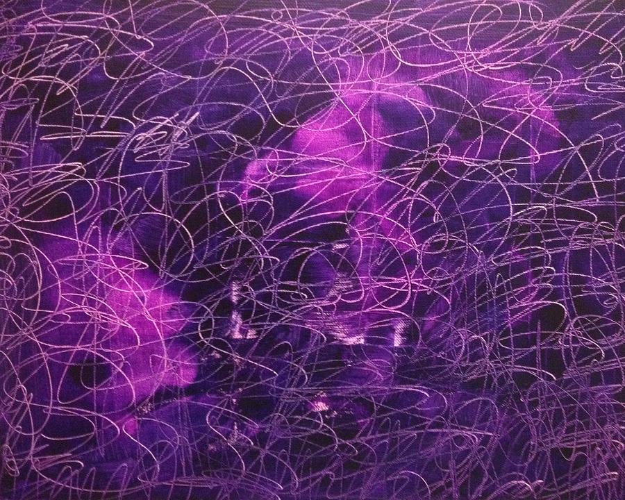 Peace Painting - Purple Haze by Ross Girardi