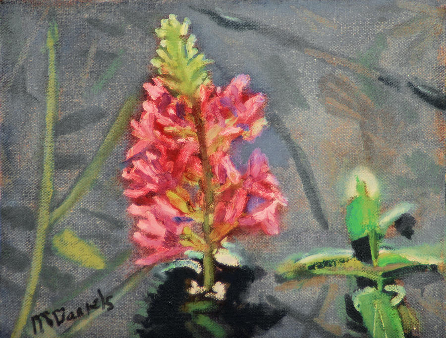 Purple Loosestrife Painting by Michael Daniels