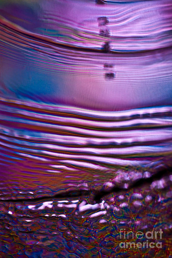 Purple Meterorite Photograph by Anthony Sacco