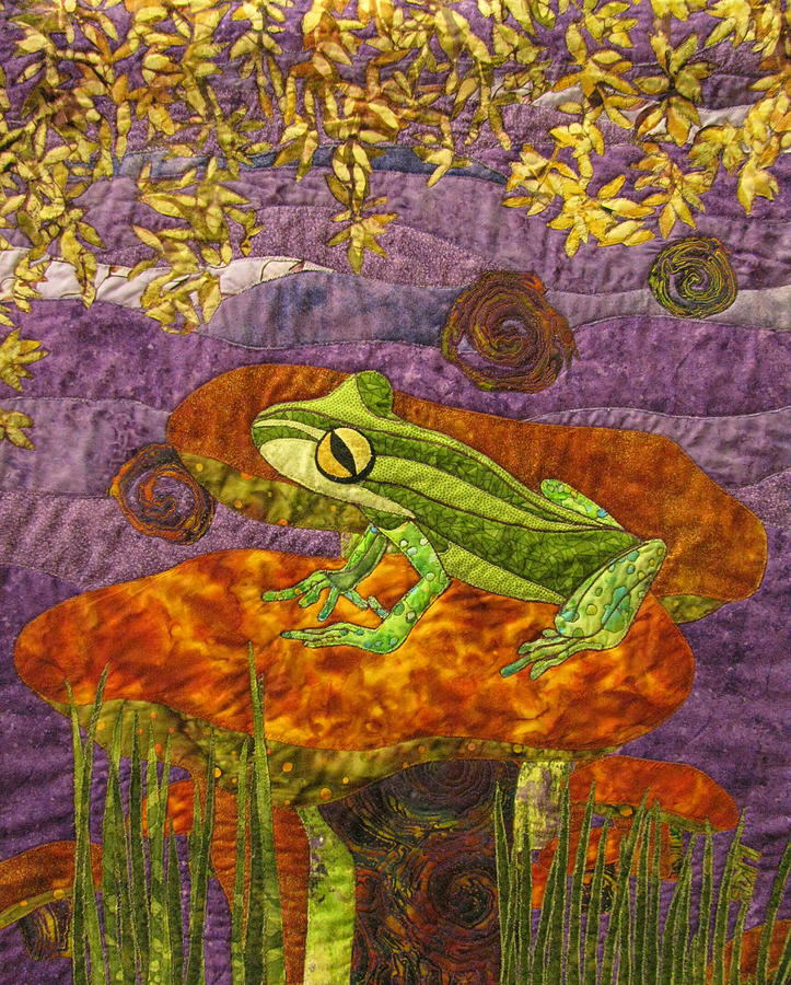 Purple Mist Tapestry - Textile by Lynda Boardman