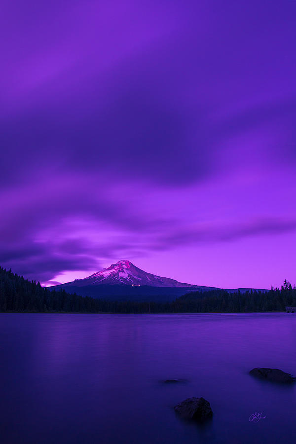 Purple Mountain Majesty Photograph by Lori Grimmett