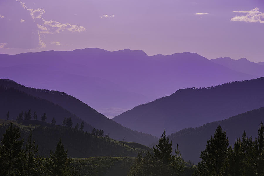 Purple Mountains Majesty Photograph by Mark Harrington