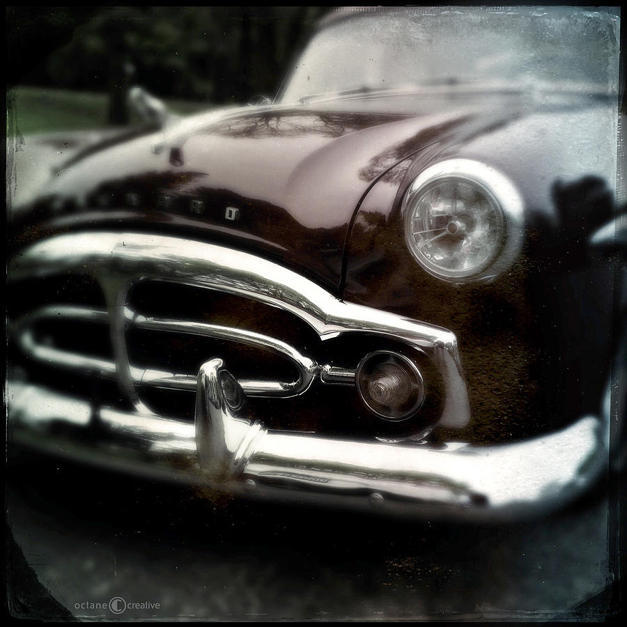 Purple Packard Photograph by Tim Nyberg