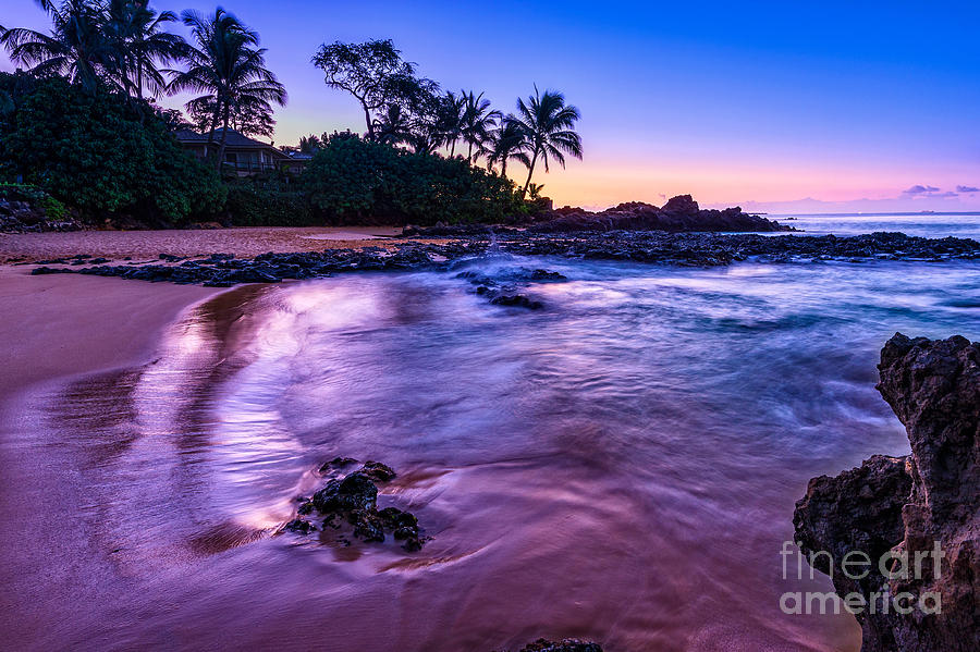 Sunset Photograph - Purple Paradise by Jamie Pham