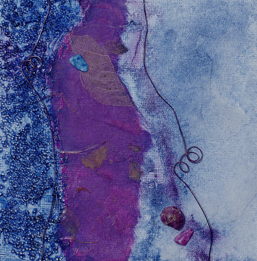 Abstract Painting - Purple Passion by Carlynne Hershberger