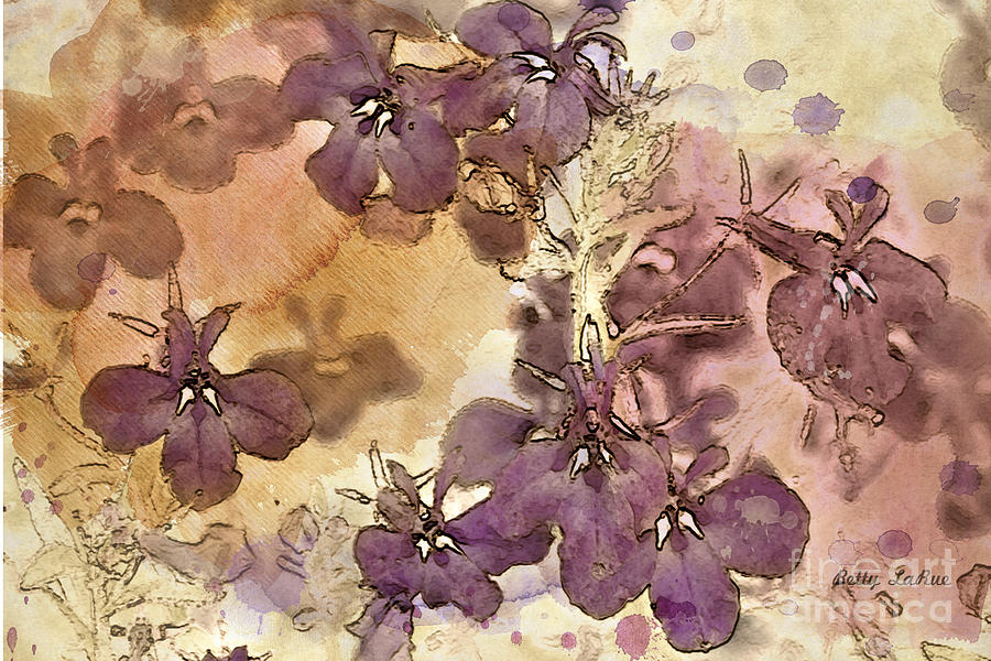 Flower Photograph - Purple Profusion by Betty LaRue