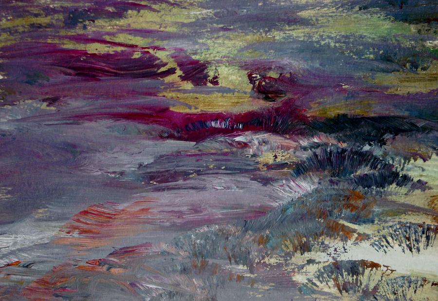 Purple Rain Painting By Edward Wolverton - Fine Art America