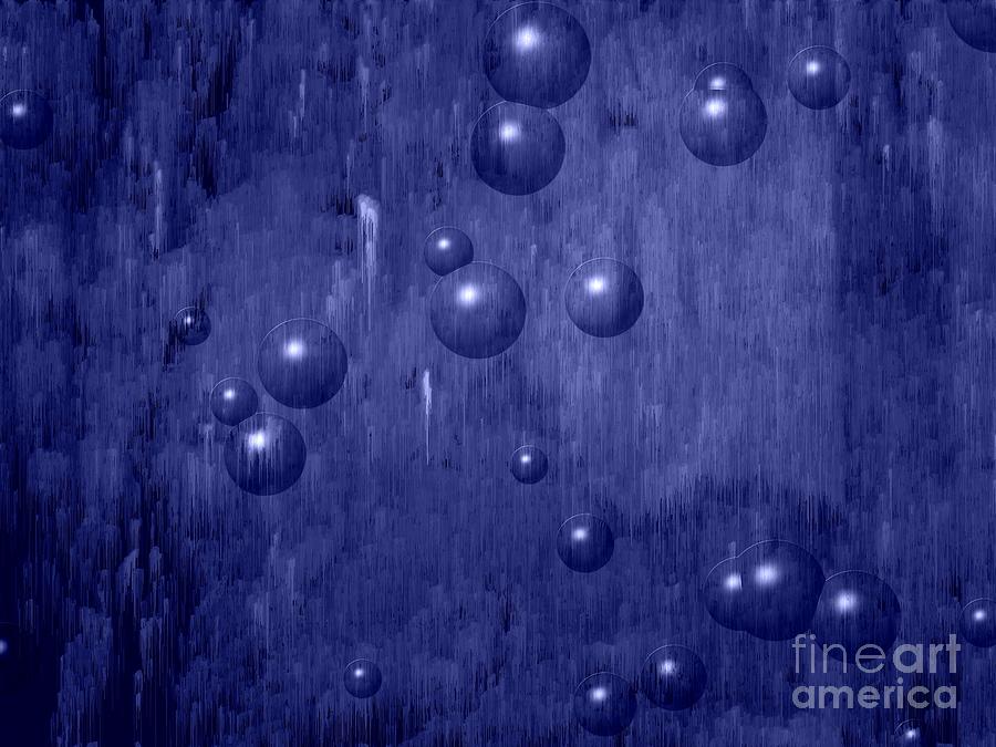 Purple Rain Digital Art by Fei A