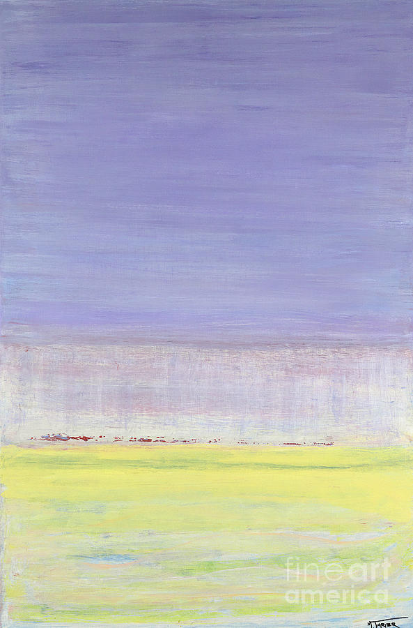 Abstract Painting - Purple Rain by Milton Tarver