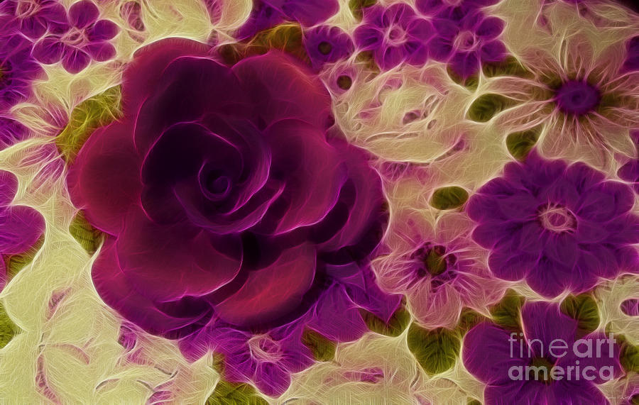 Rose Photograph - Purple Rose by Kathie McCurdy