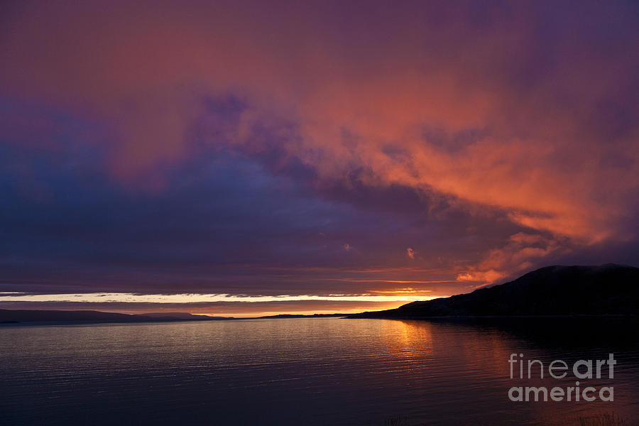 Purple Skies Photograph by Heiko Koehrer-Wagner