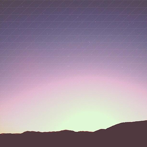 Mountain Photograph - Purple Sky by Alex Mortensen