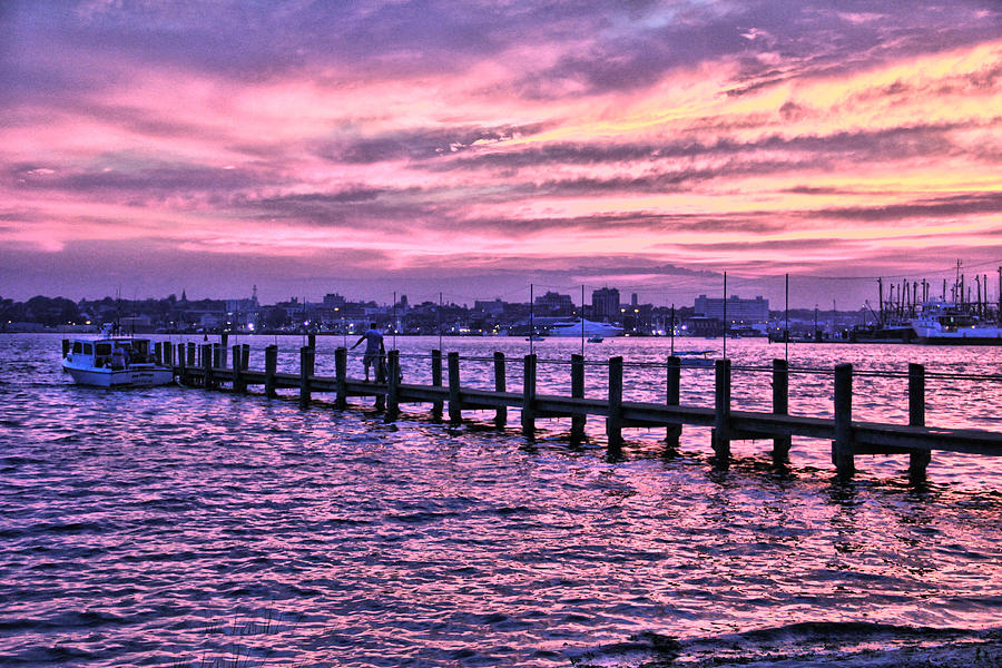 Purple Sky Photograph by Rosemary Aubut