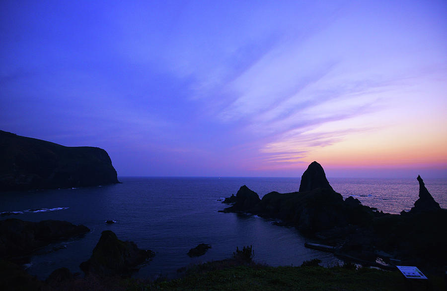 Purple Sunset In Oki-island Photograph by Photo By Yohsuke Ikebuchi