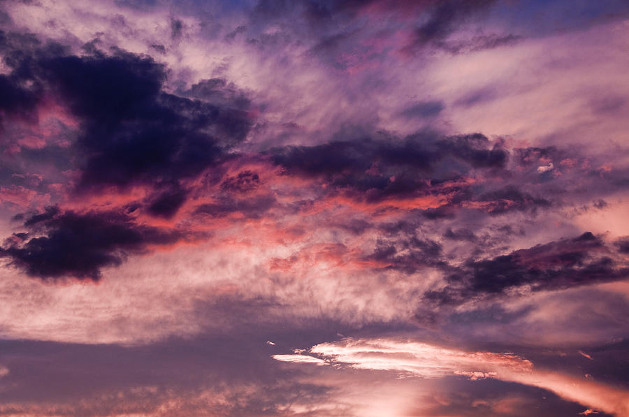 Purple Sunset Photograph by John Panella - Pixels
