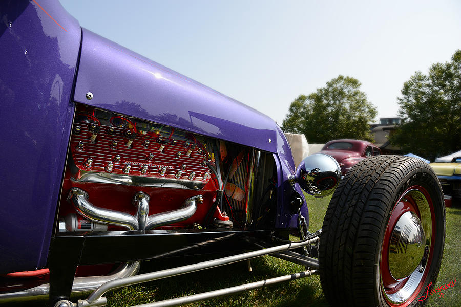 Purple T-bucket Photograph by Charles Fennen