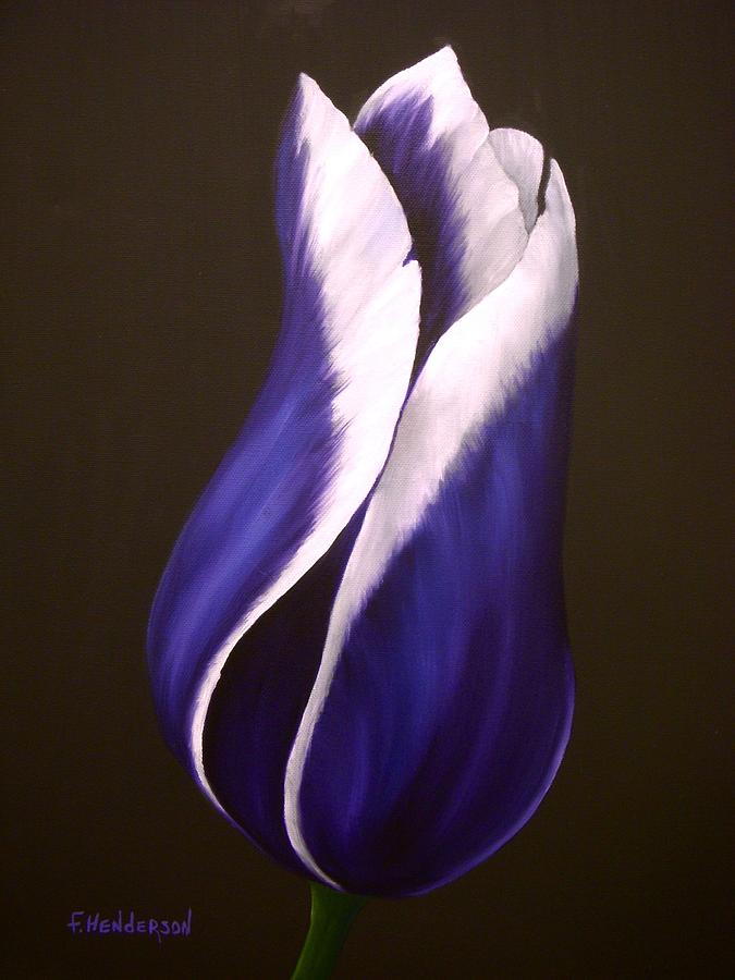 Purple Tulip by Francine Henderson Purple Tulip by Francine Henderson