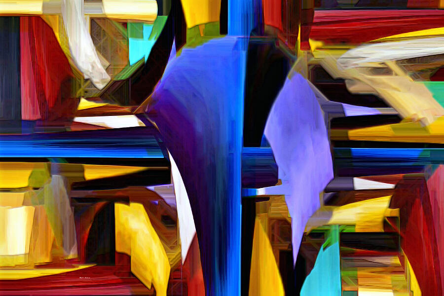 Purple Window Digital Art by Rafael Salazar