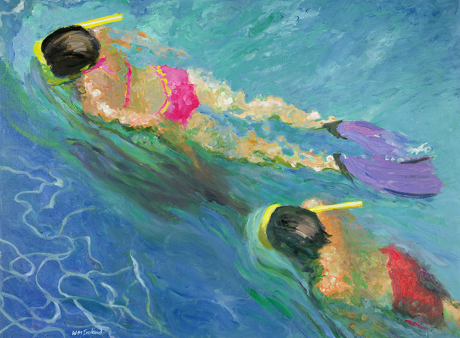 Pursuit, 2005 Oil On Board Photograph by William Ireland
