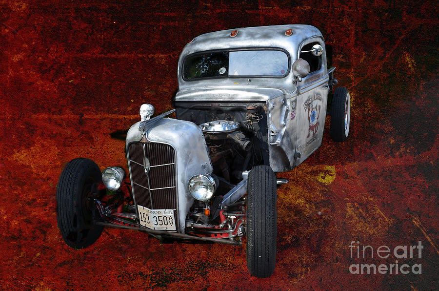 Pushy Rat-rod Photograph by Luther Fine Art