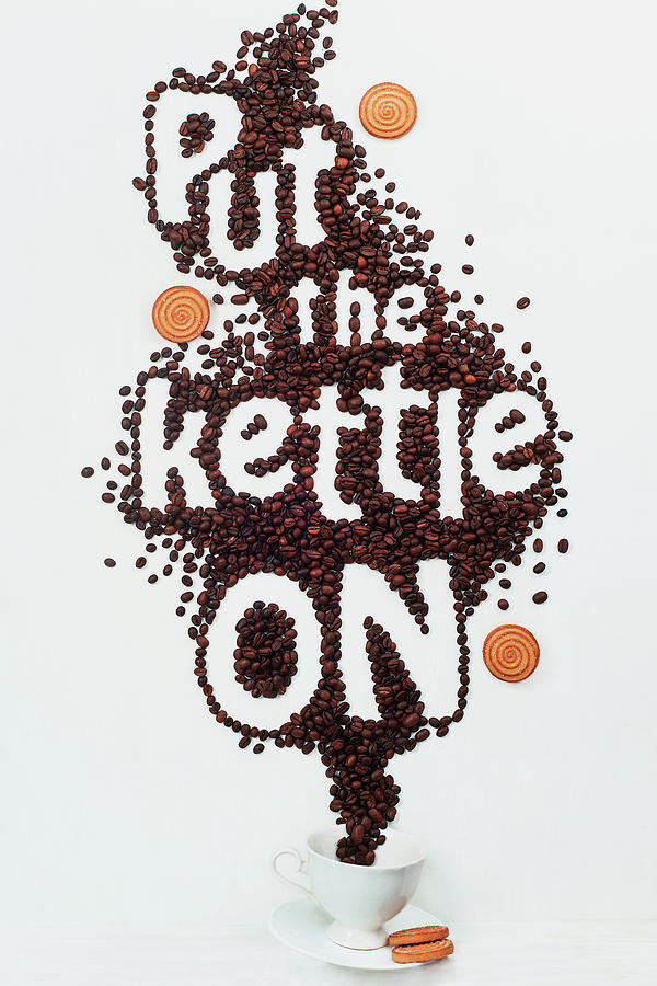 Coffee Photograph - Put The Kettle On! by Dina Belenko