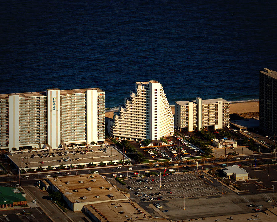Pyramid Condominium Ocean City Md Photograph by Bill Swartwout