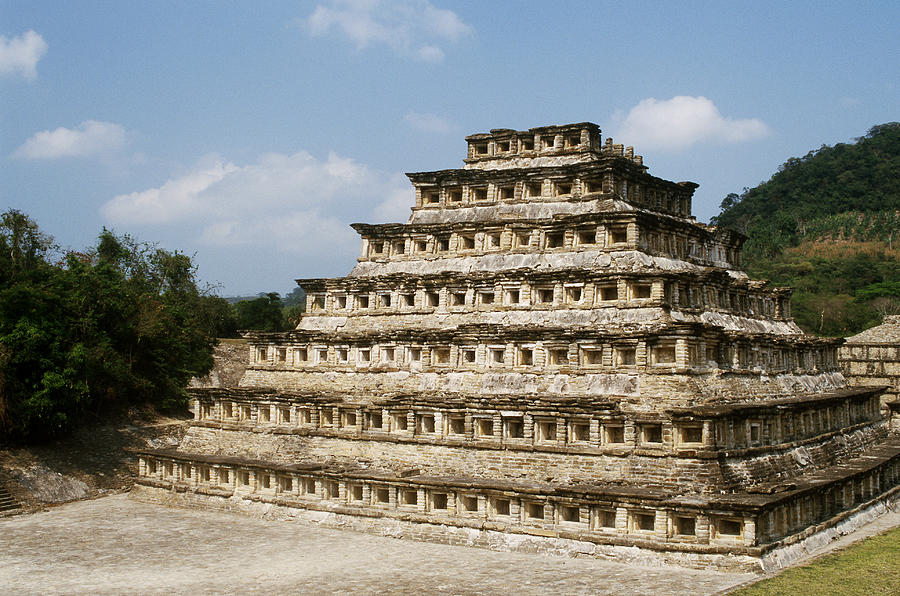 Pyramid Of Niches, El Tajin Ruins Photograph by C.r. Sharp | Pixels