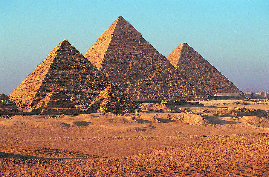 Pyramids, Giza, Egypt Photograph by Richard Nowitz