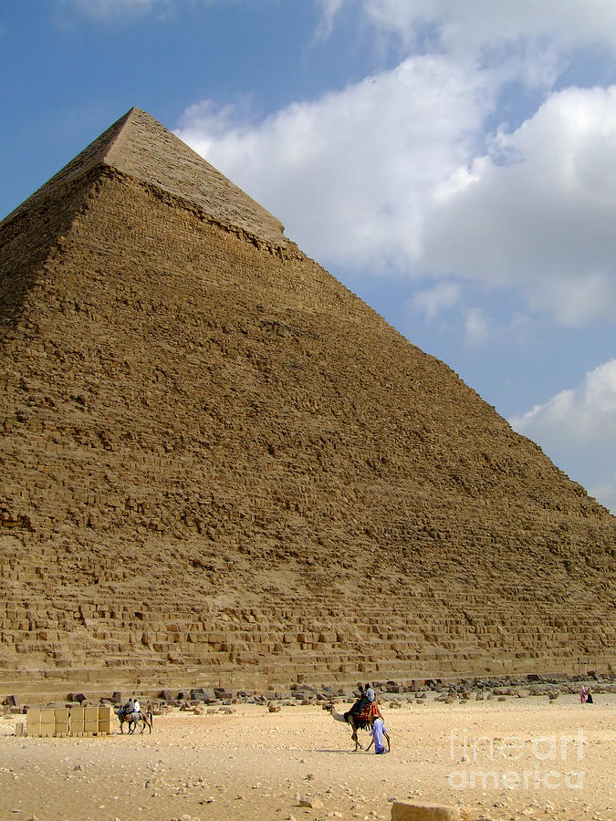 Architecture Photograph - Pyramids Of Giza 35 by Antony McAulay